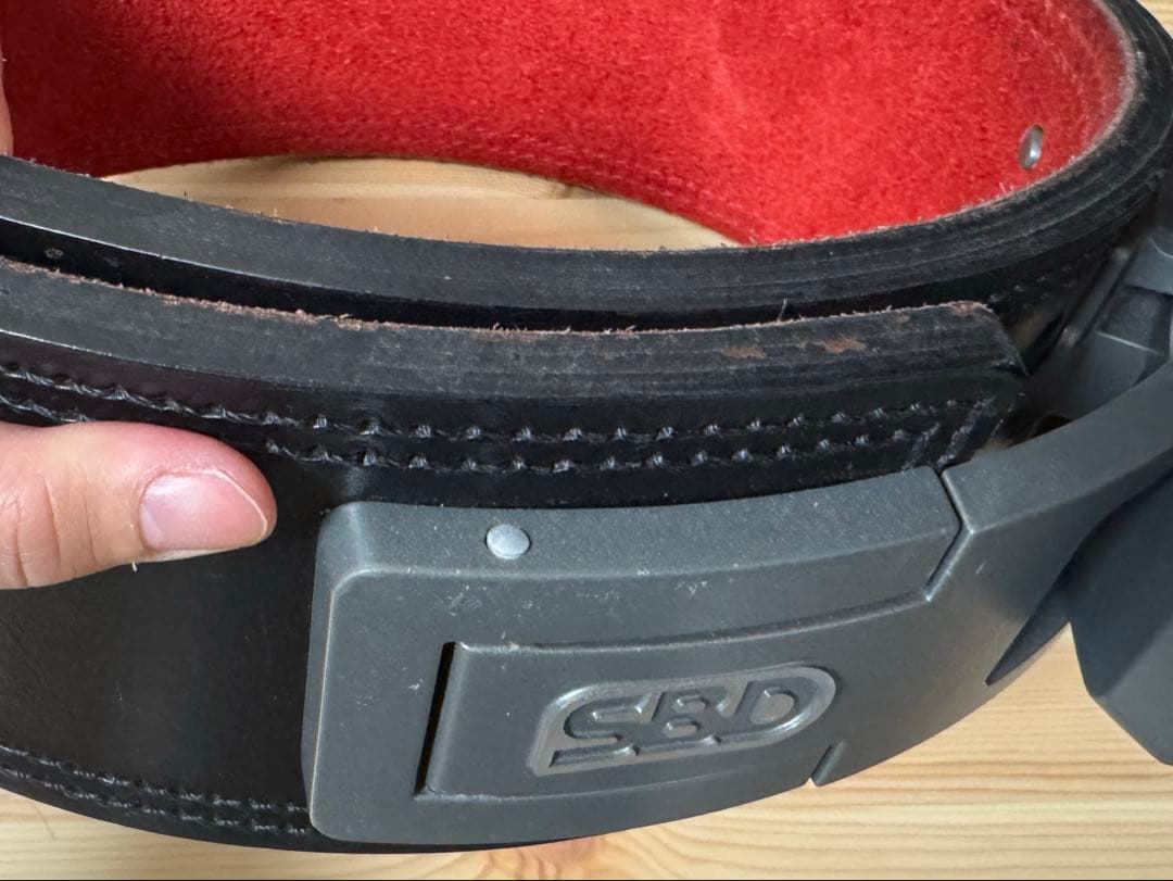 SBD パワーリフティングベルトLサイズ