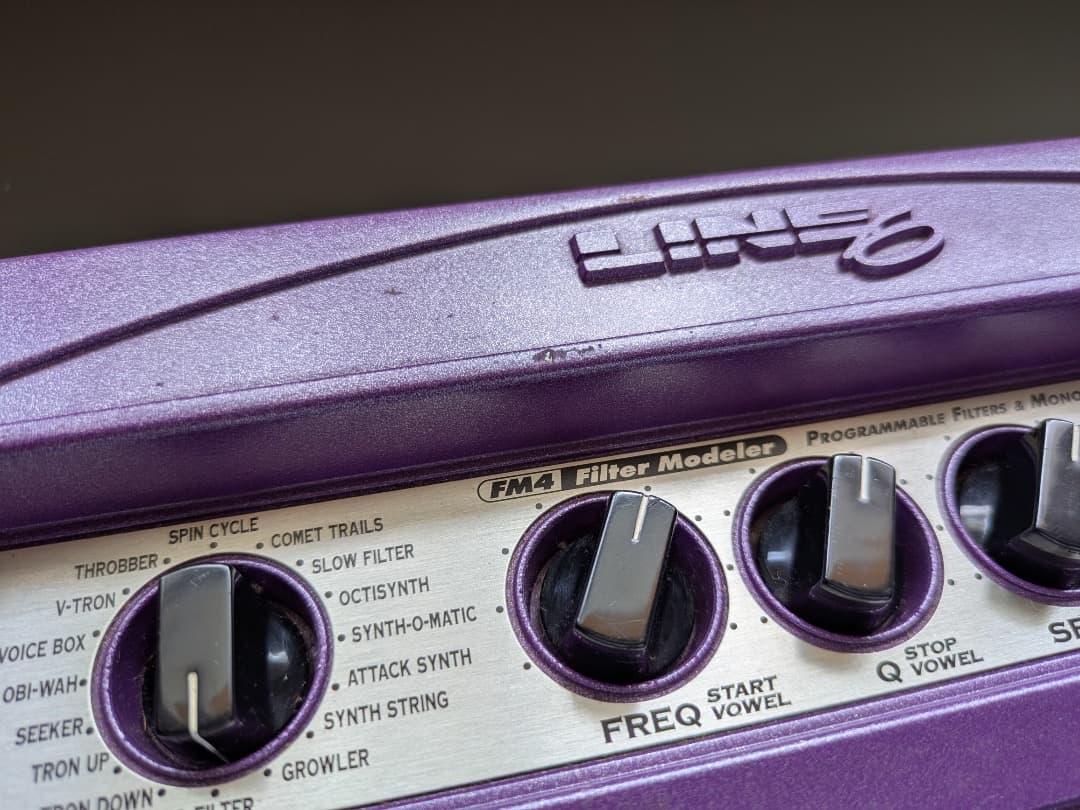 【美品】Line 6 FM4 Filter Modeler フィルター系EFX