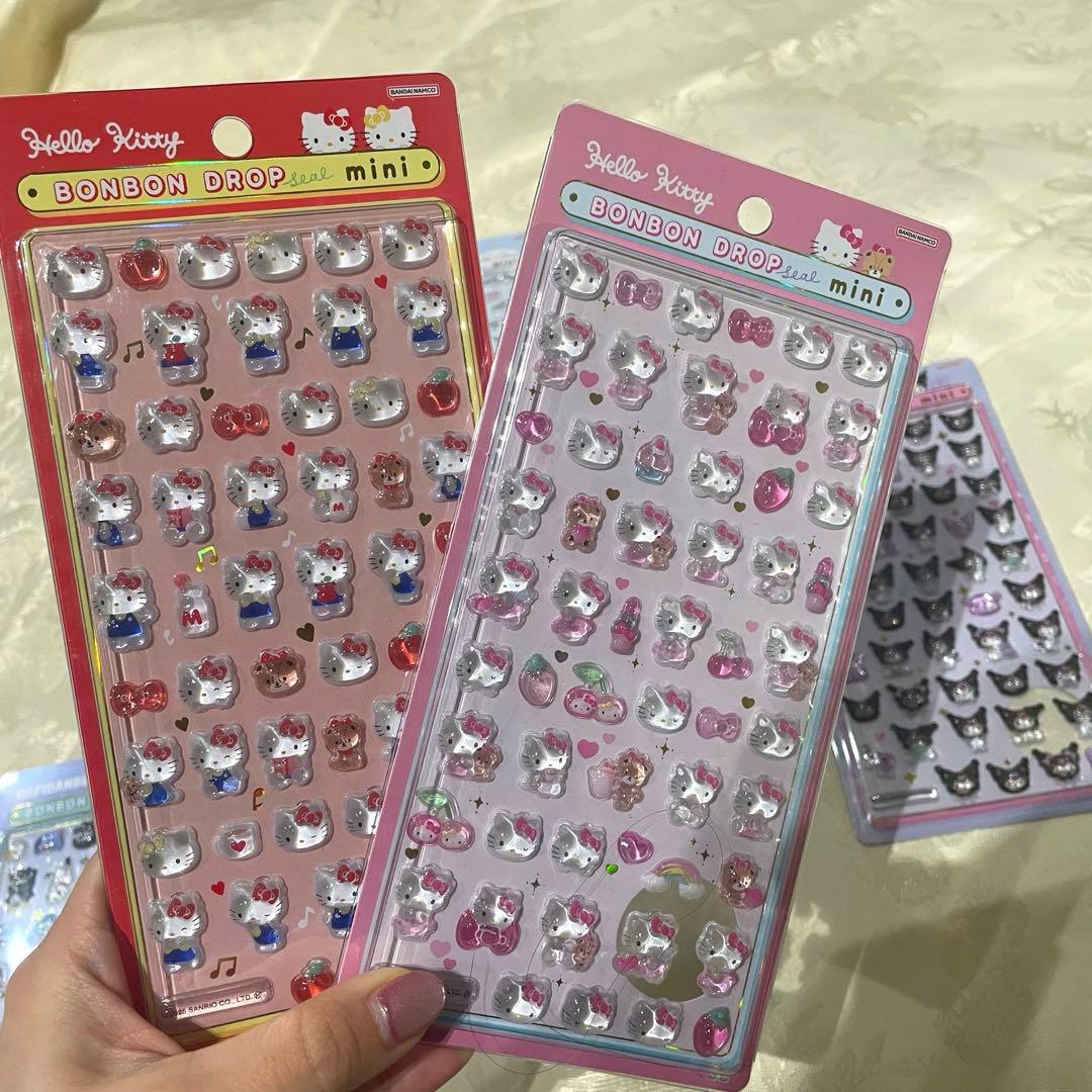 【正規品】サンリオボンボンドロップシールミニ 7種 ハンギョドン以外