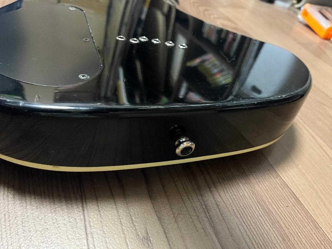 Cort KX1X 虎目　シースルーレッド　Duncan　ソフトケース付