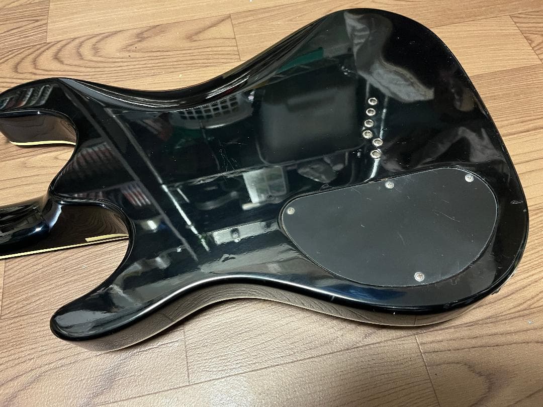 Cort KX1X 虎目　シースルーレッド　Duncan　ソフトケース付