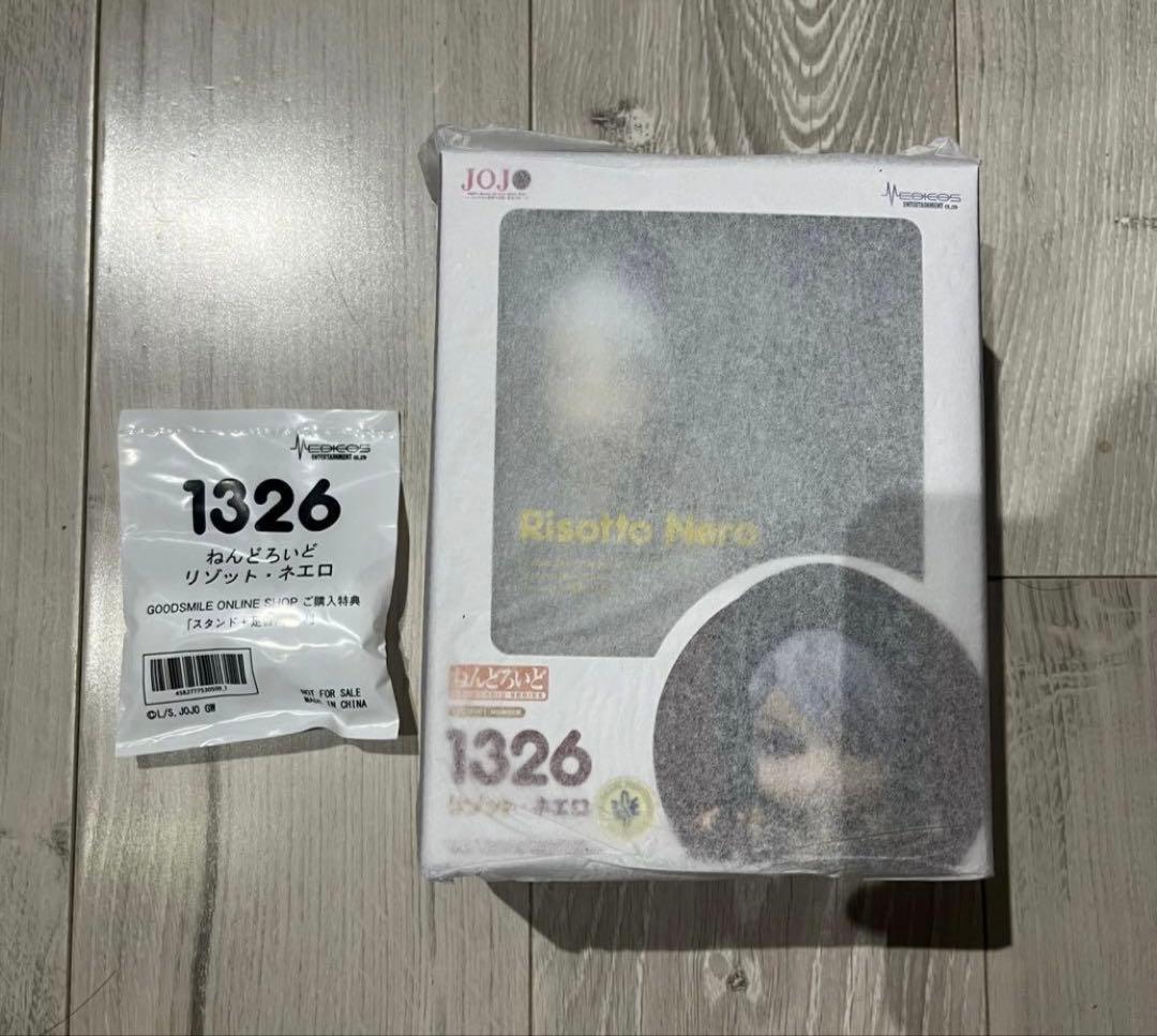 ねんどろいど ジョジョの奇妙な冒険　リゾット・ネエロ　フィギュア　特典