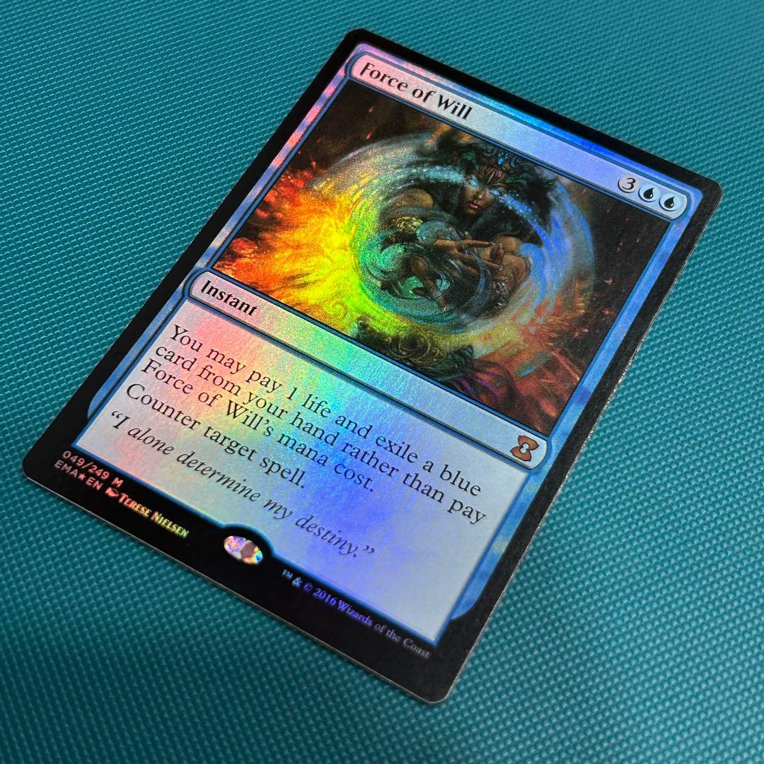 【英語Foil】《意志の力/Force of Will》[EMA]