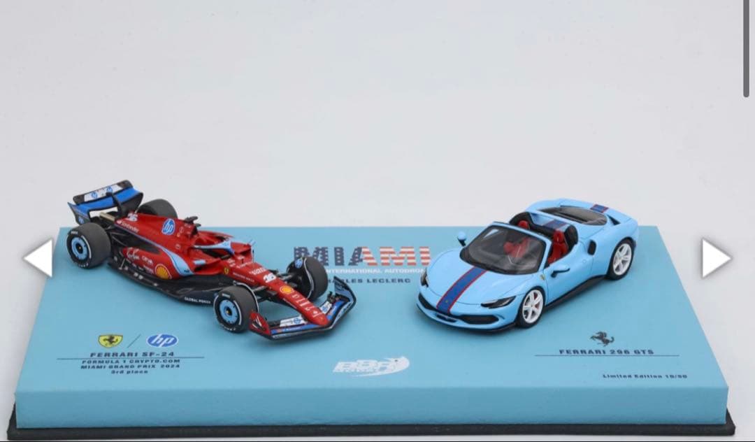BBR フェラーリFerrari MIAMI LECLERC F1 296