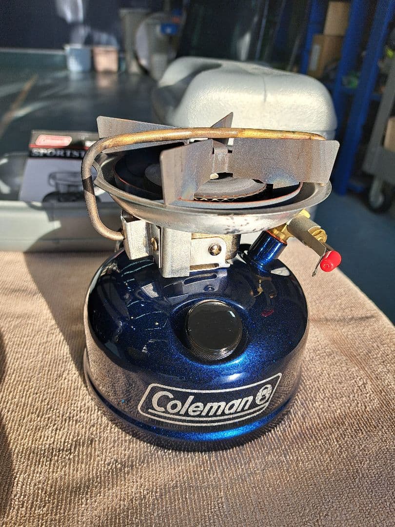 コールマン スポーツスターII　カスタム塗装！ナイトホークブラック！　ケース付