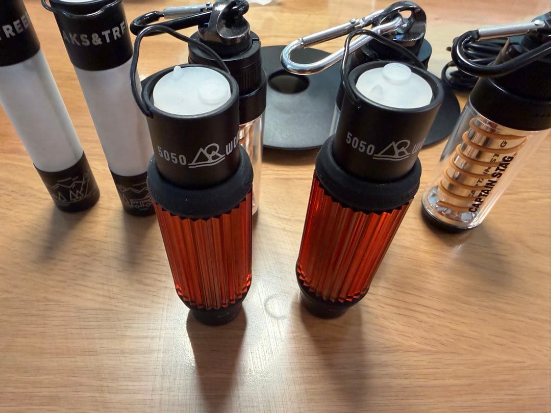 LEDランタン 充電式 5050workshop キャプテンスタッグ　他 全7点