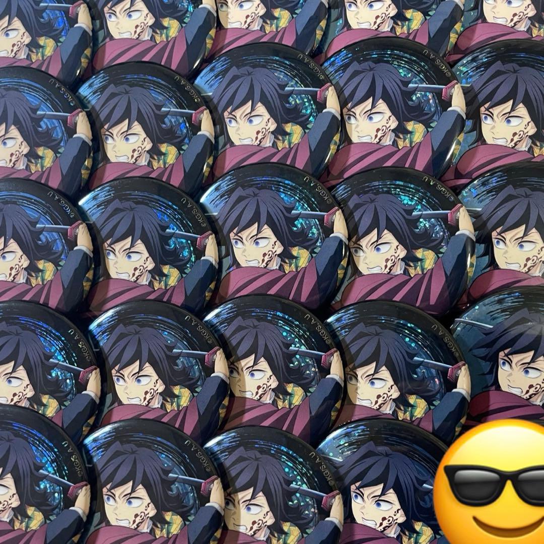 冨岡義勇 缶バッジ 24個 無限城編