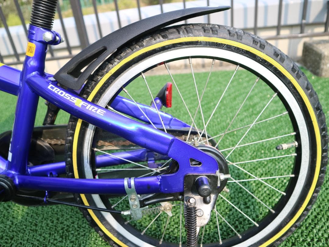 美品 子供用自転車 ブリヂストン クロスファイヤー キッズ スポーツ 18インチ