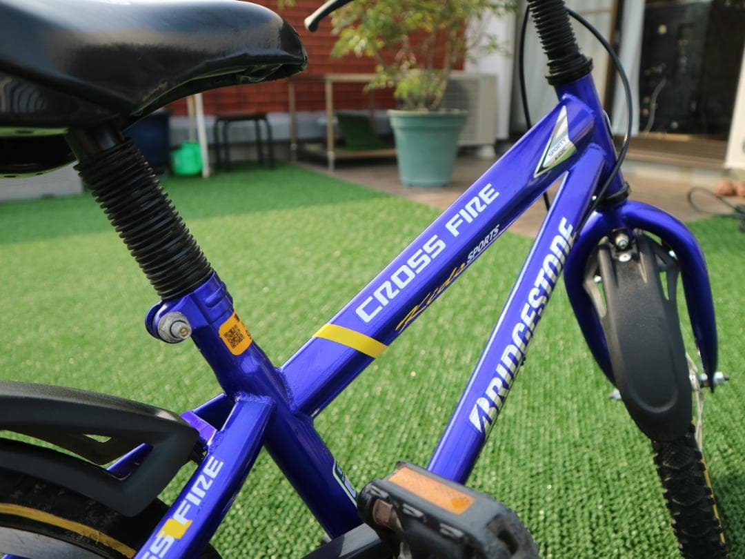 美品 子供用自転車 ブリヂストン クロスファイヤー キッズ スポーツ 18インチ