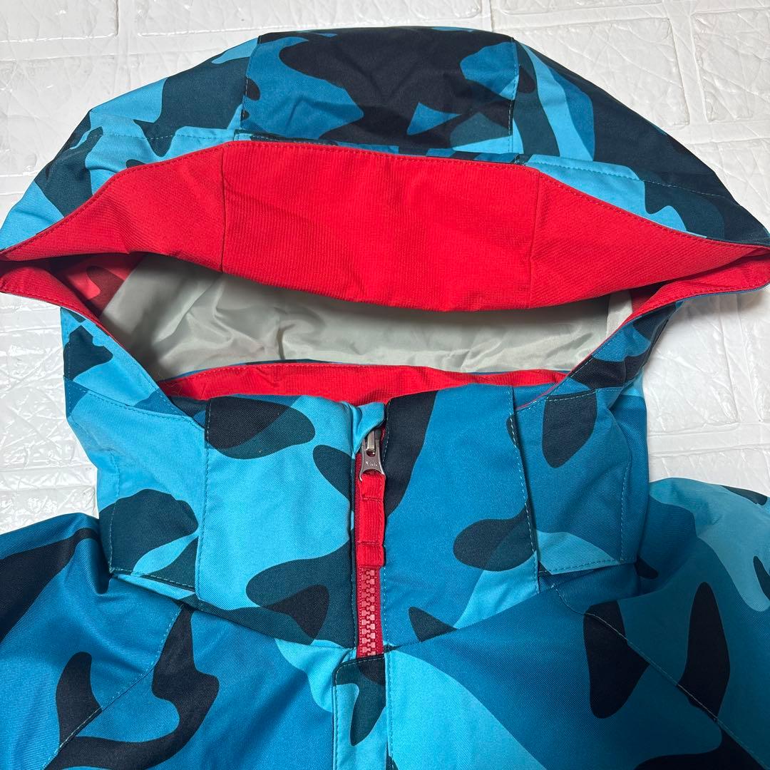 デサント　コロンビア　スキー　スノボ　スノーウェア　140/130 青迷彩 即日