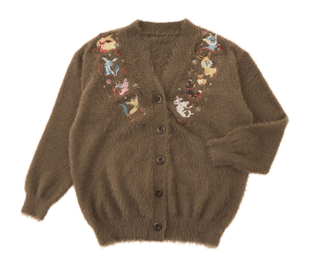 【ポケモンセンター限定イーブイコレクション カーディガン フリーサイズ】