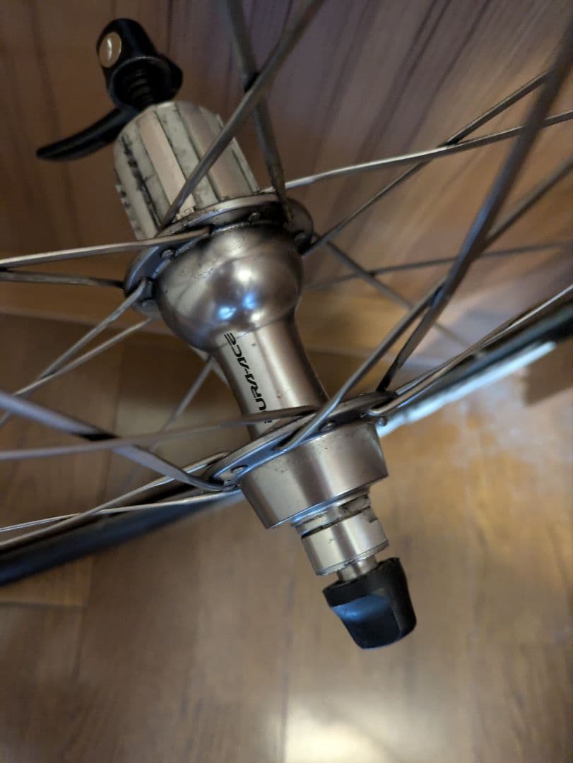 【えい】ZIPP アルミリムホイール＆リアホイールセット