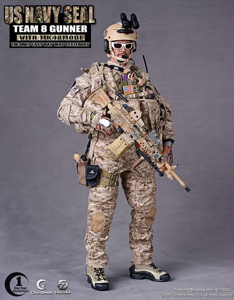 CRAZY DUMMY　US NAVY SEAL TEAM 8　78003