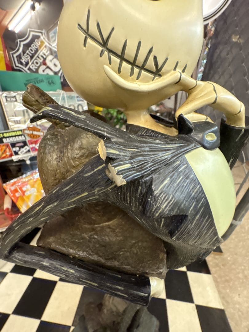 ナイトメアビフォアクリスマス　ジャック・スケリントン 特大フィギュア　71cm