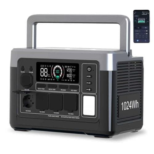 OUKITEL ポータブル電源 P1000 PLUS 大容量 1024Wh/3*