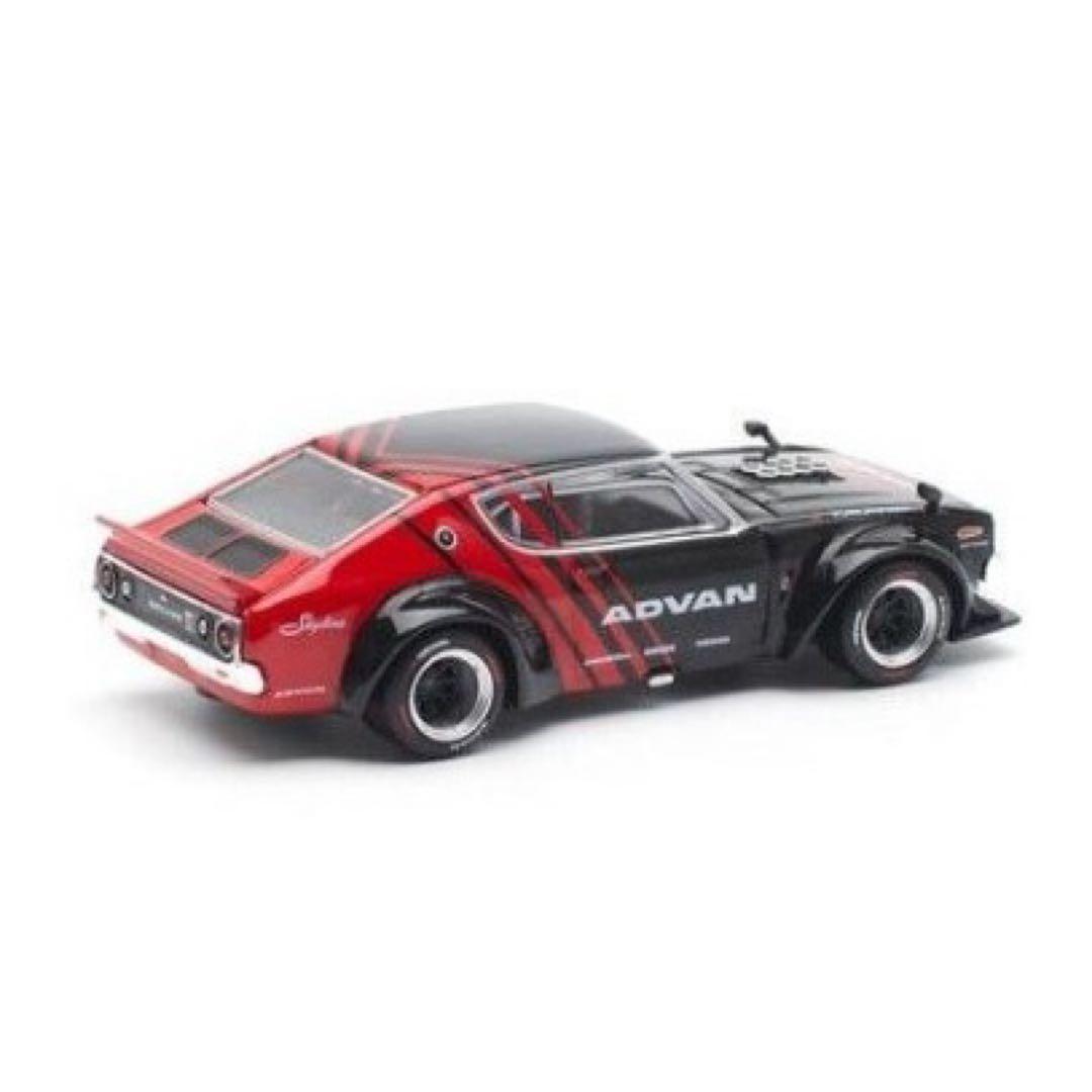 【 ひまわり】 正規輸入品 1/64 ケンメリ & ハコスカ アドバン