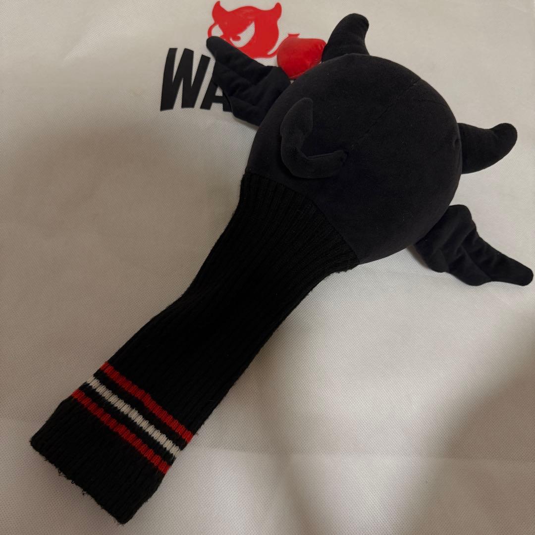 WAAC ワック　ドライバーカバー　1W ヘッドカバー　ウッドカバー　黒