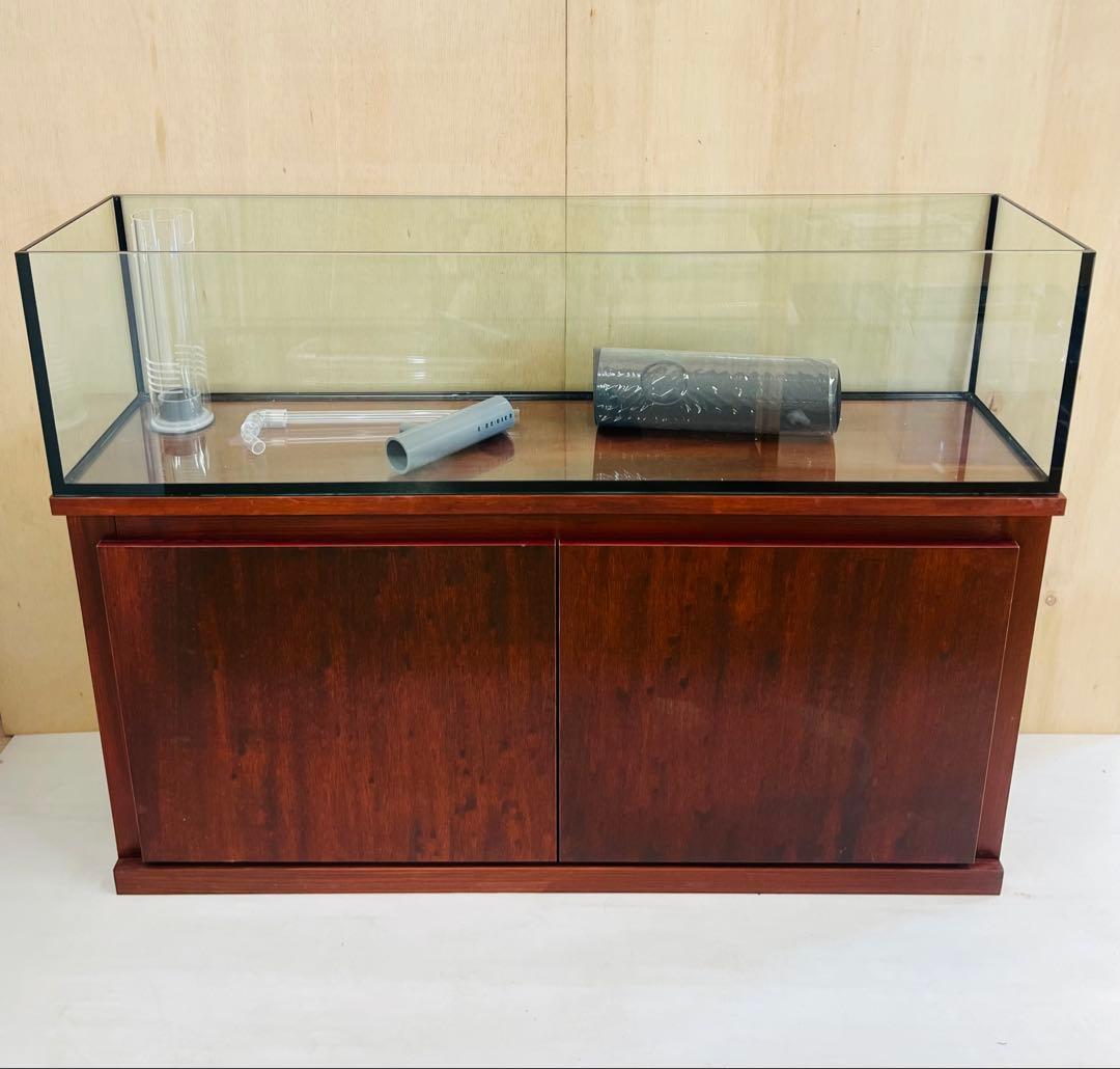 激レア　一台のみ！　1200ｘ300ｘ300㎜オーバーフロー水槽 セット