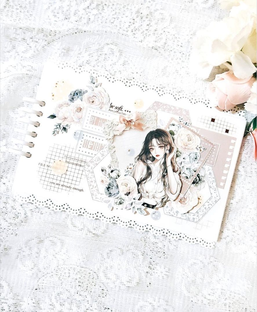 コラージュ素材　紙もの　素材紙　【2589】