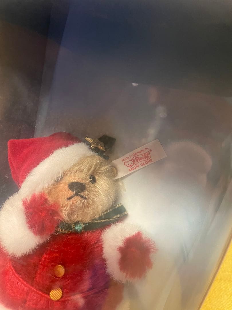 ぬいぐるみ STEIFF Christmas Roly Poly Santa 2003