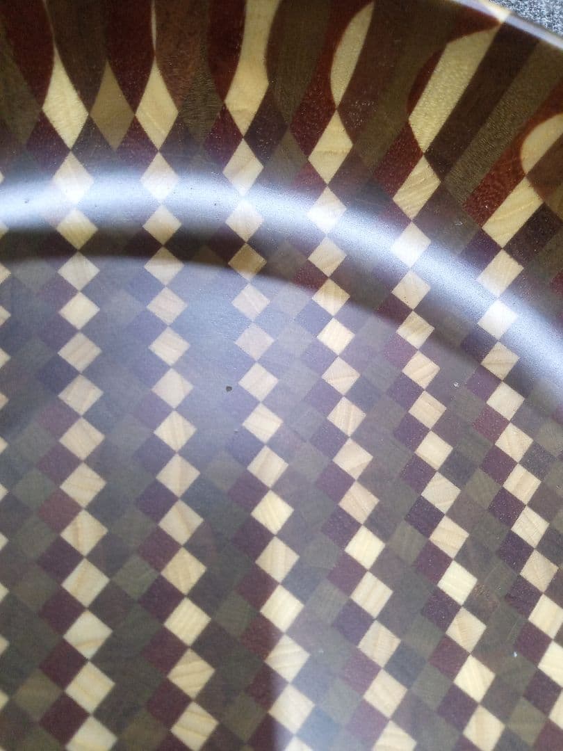 伝統工芸品　箱根寄木細工　浜松屋　菓子器　菓子皿　菓子鉢　木皿