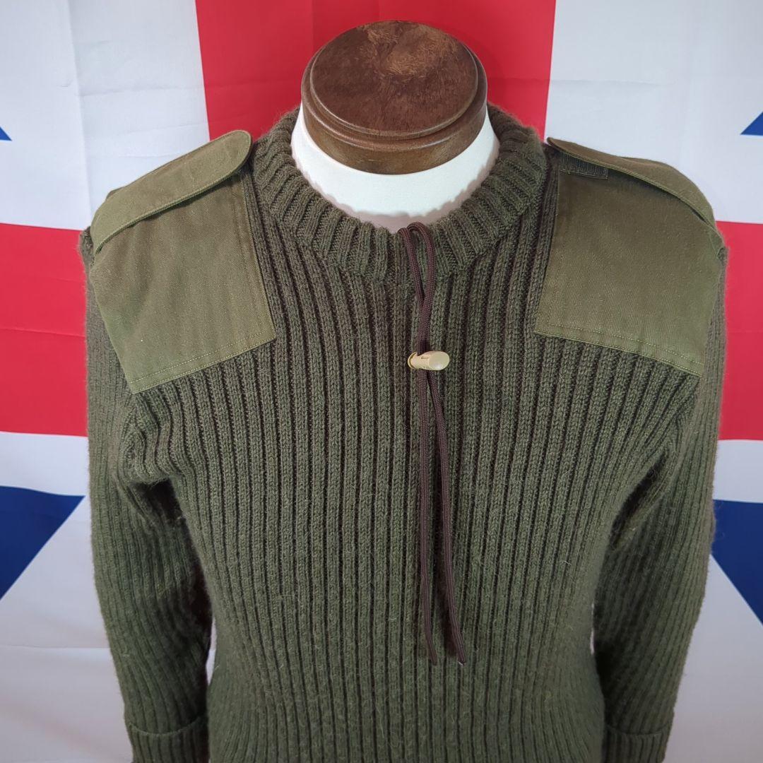イギリス軍コマンドセーター （WOOLLY PULLY）【ネックコードNSN付】