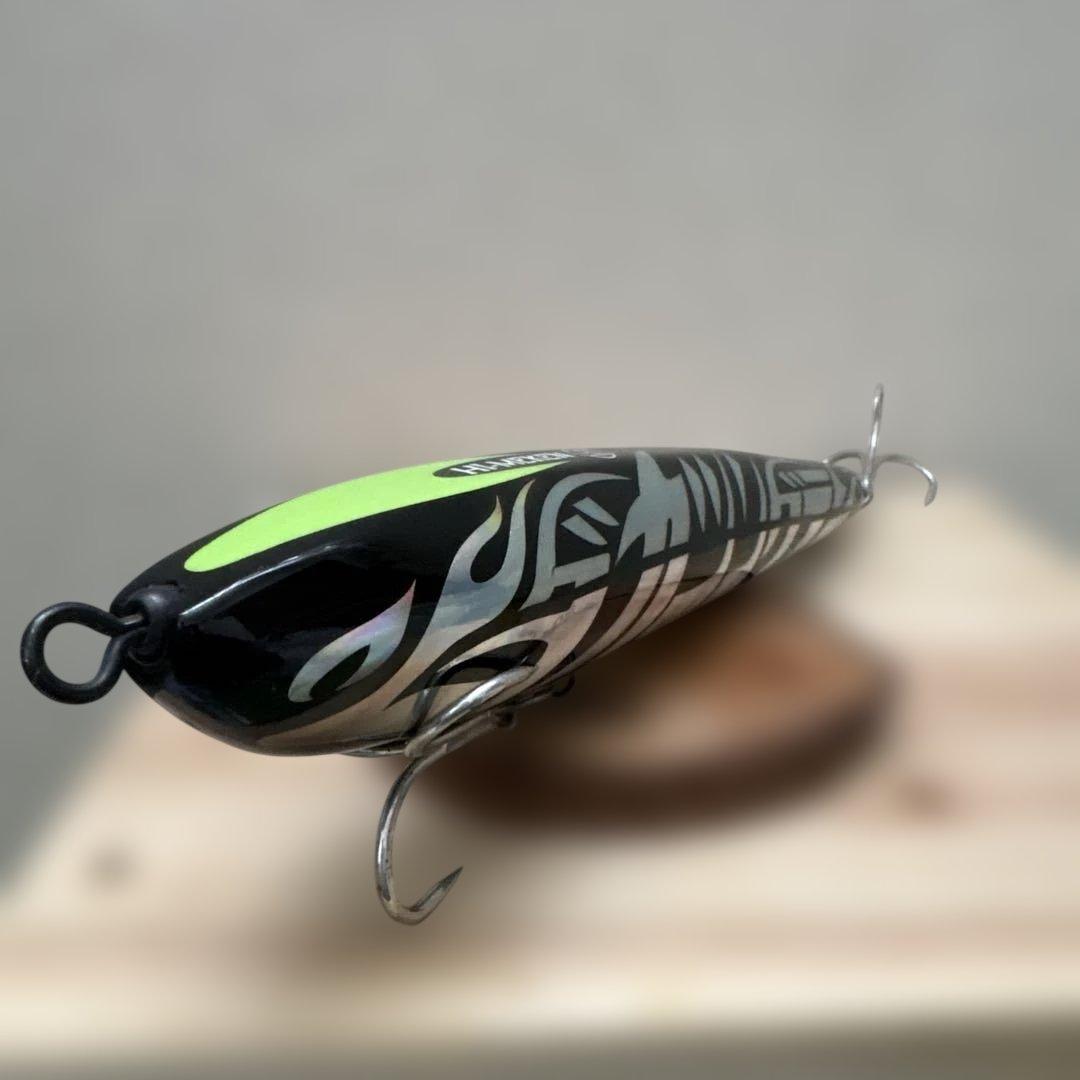 HI-MEKEN トップウォーター ルアー 黒・緑