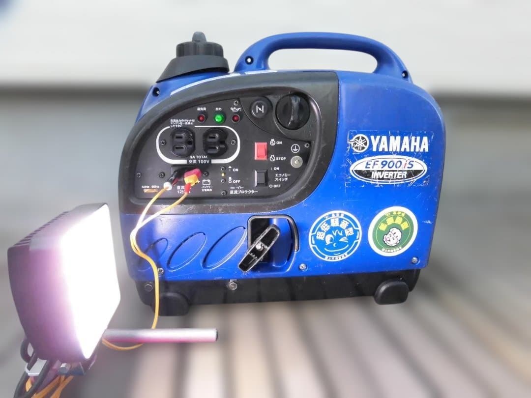 送料無料・・・インバーター発電機 YAMAHA EF900is・・停電対応に