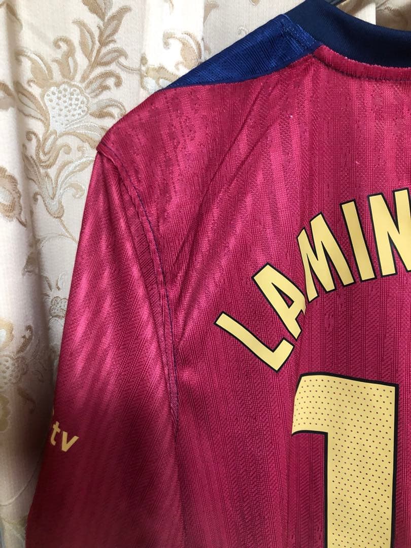 バルセロナ24-25 ヤマル ラリーガ仕様 国内3冠 オーセンティック L