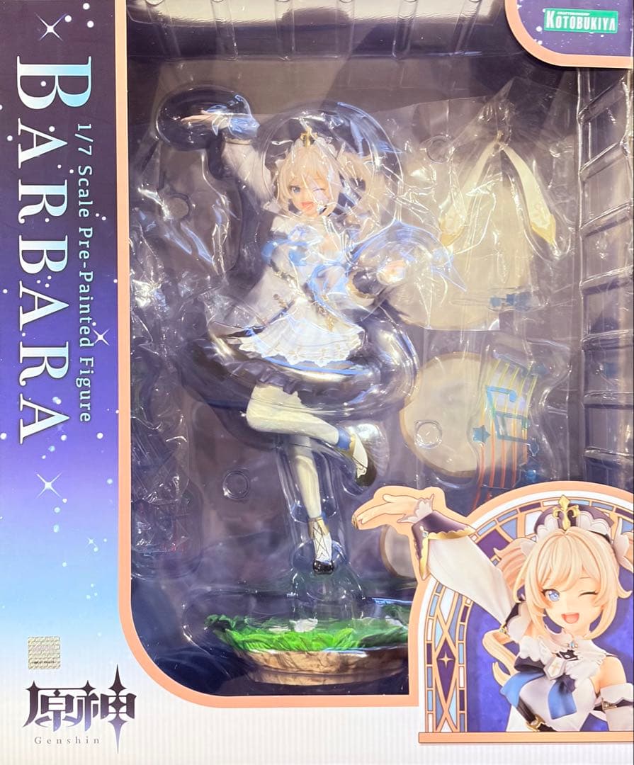 【美品】コトブキヤ 1/7 原神バーバラ フィギュア 表情替えパーツ☺︎付き