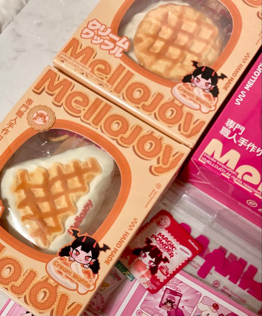 mellojoy パルミエ&ワッフル スクイーズ メロジョイ