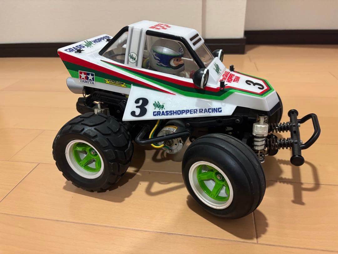 【中古】タミヤ コミカルグラスホッパー　1/10XB WR-02CBシャーシ