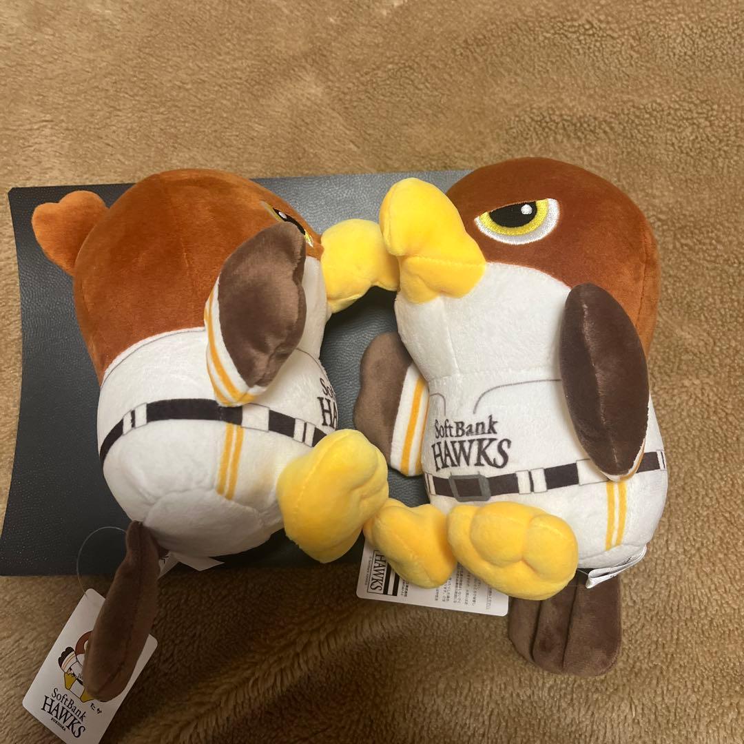 SoftBank HAWKS ぬいぐるみ 2体セット