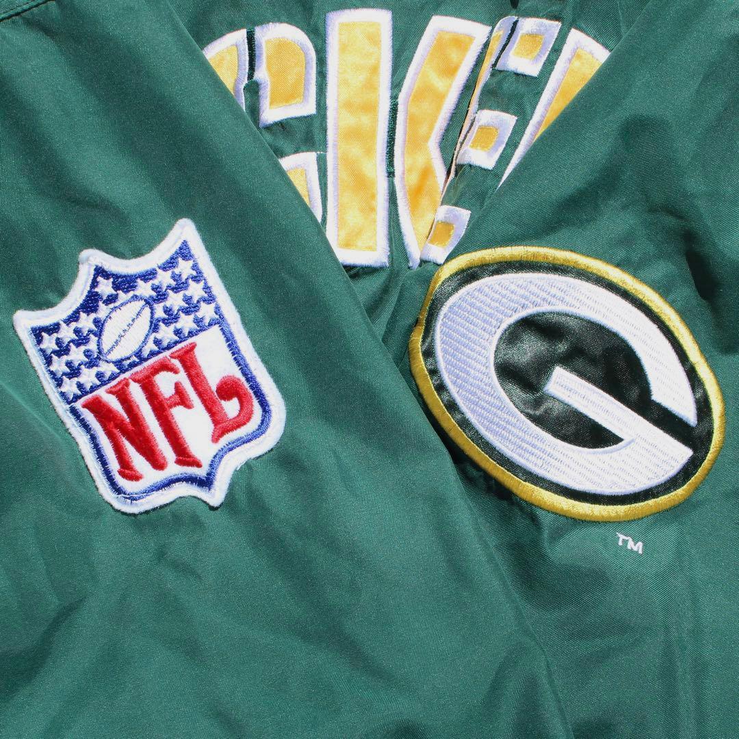 Reebok × NFL グリーンベイ パッカーズ XL 古着 プルジャケット