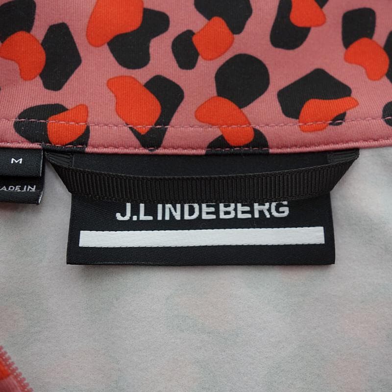 オシャレ J.LINDEBERG ストレッチ ハーフジップ シャツ
