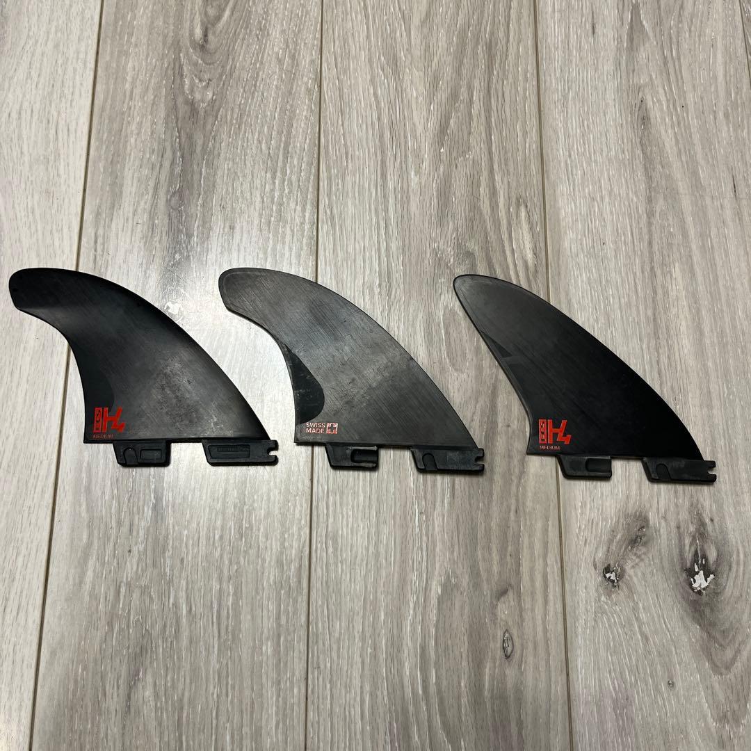 【美品】FCS2 H4 TRI FINS/エフシーエス2 H4（サイズM）