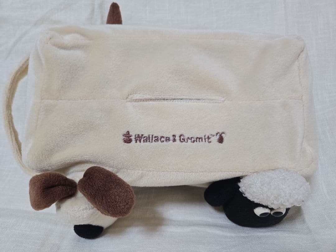 ウォレスとグルミット　ひつじのショーン　ティッシュケースカバー　レア品　廃盤品