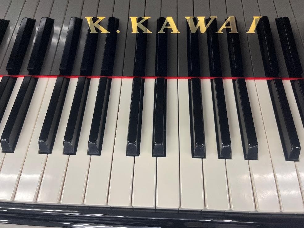 ★55068【グランドピアノ】KAWAI　GE20　消音機能付き