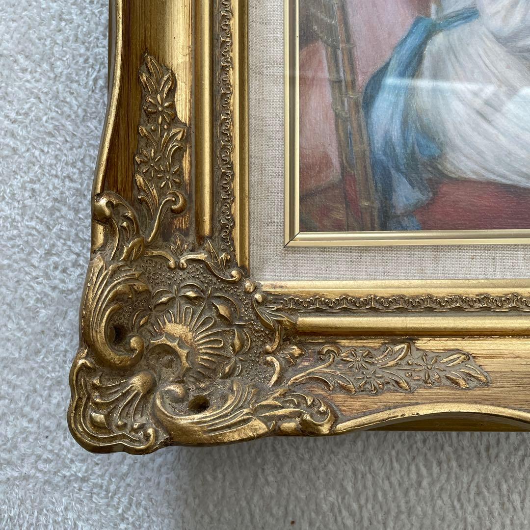 ルノワール　絵画　額付き