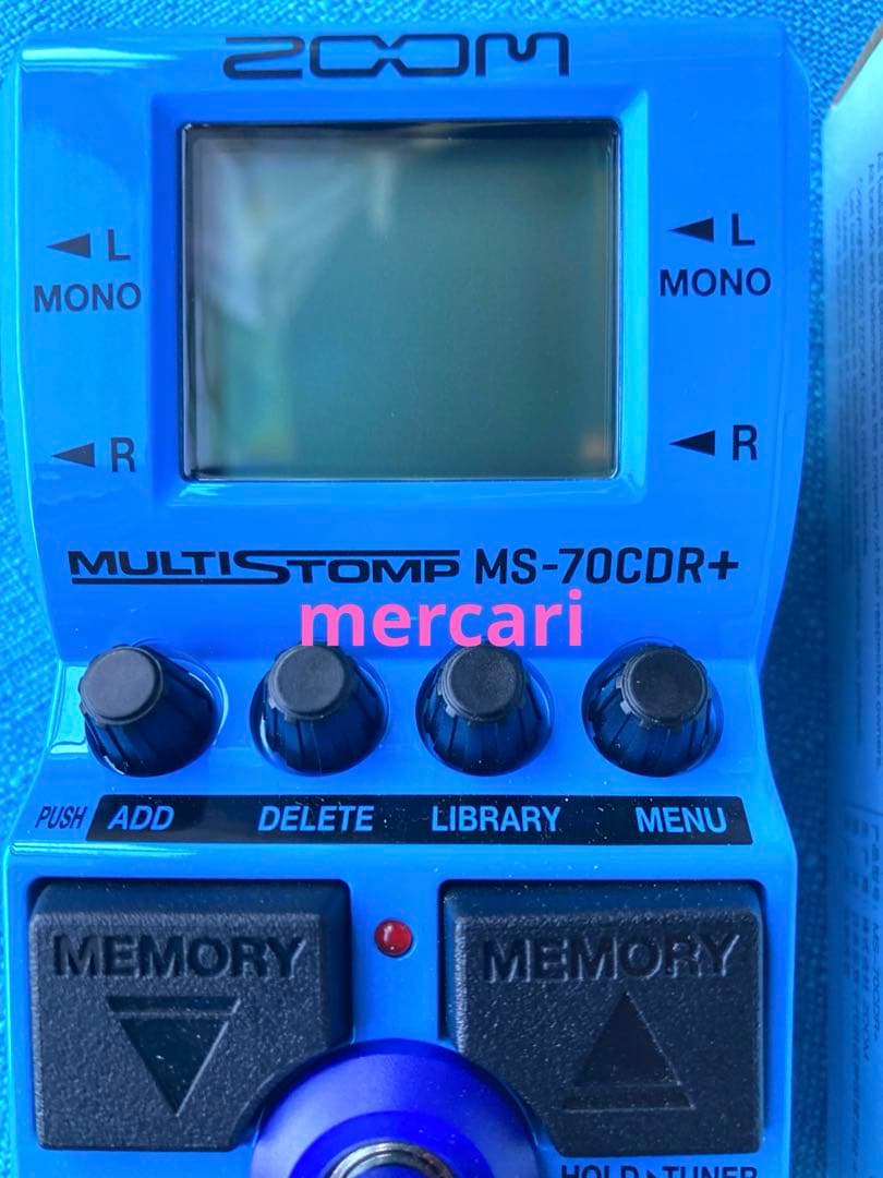 ZOOM MS-70CDR+ MultiStomp空間系マルチエフェクター 美品