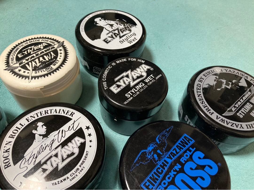 矢沢永吉　ポマード　ケース　当時物　まとめ売り