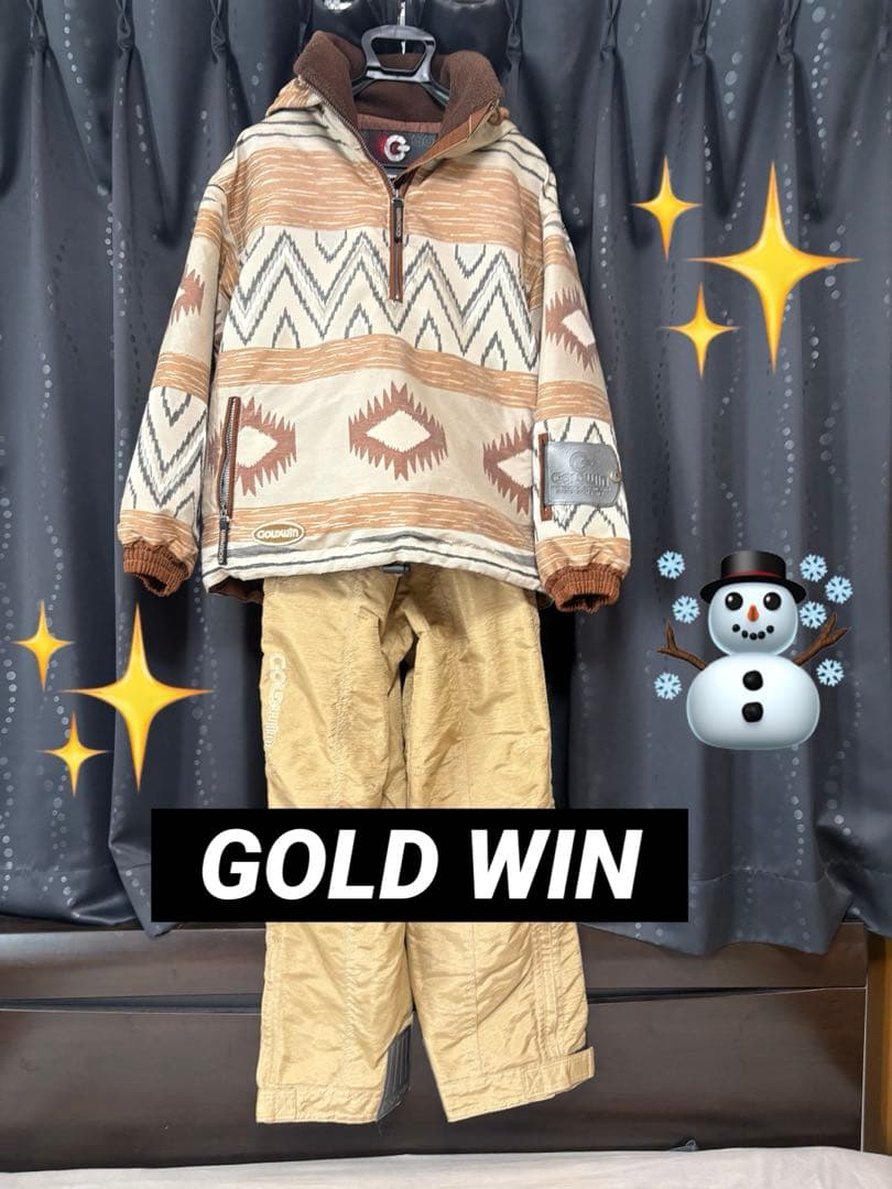 超お買い得！早い者勝ち。ゴールドウィン　スキーウェアメンズ　上下　グローブ付