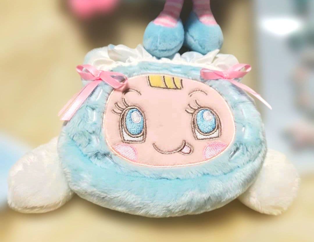 メゾピアノ　シナモロール　ブルーベリエちゃん　マスコットホルダーポーチ他　3 点