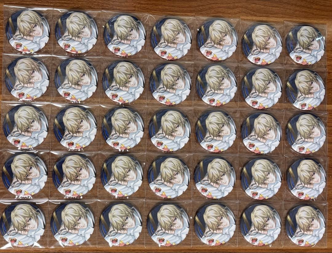 イケメンヴィラン エルバート ちゃれくじ Sweet Loverくじ 缶バ35個