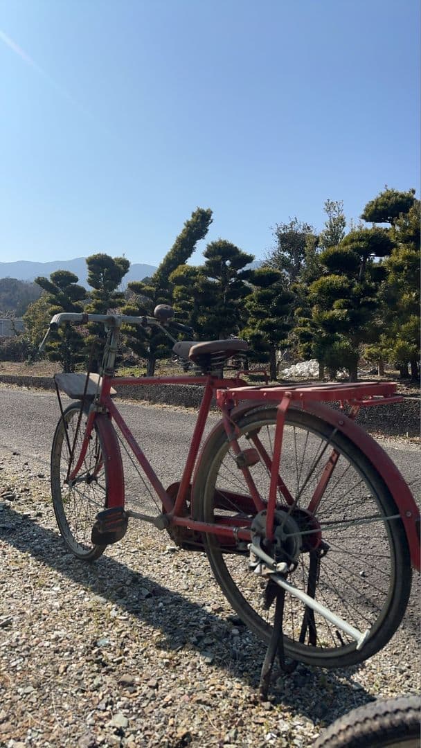 アンティーク自転車　 昭和60年製局用　昭和レトロ