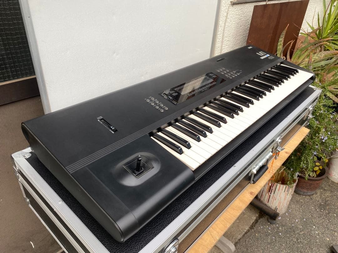 korg m1 シンセサイザー　ハードケース　電源コンセント　美品　中古品