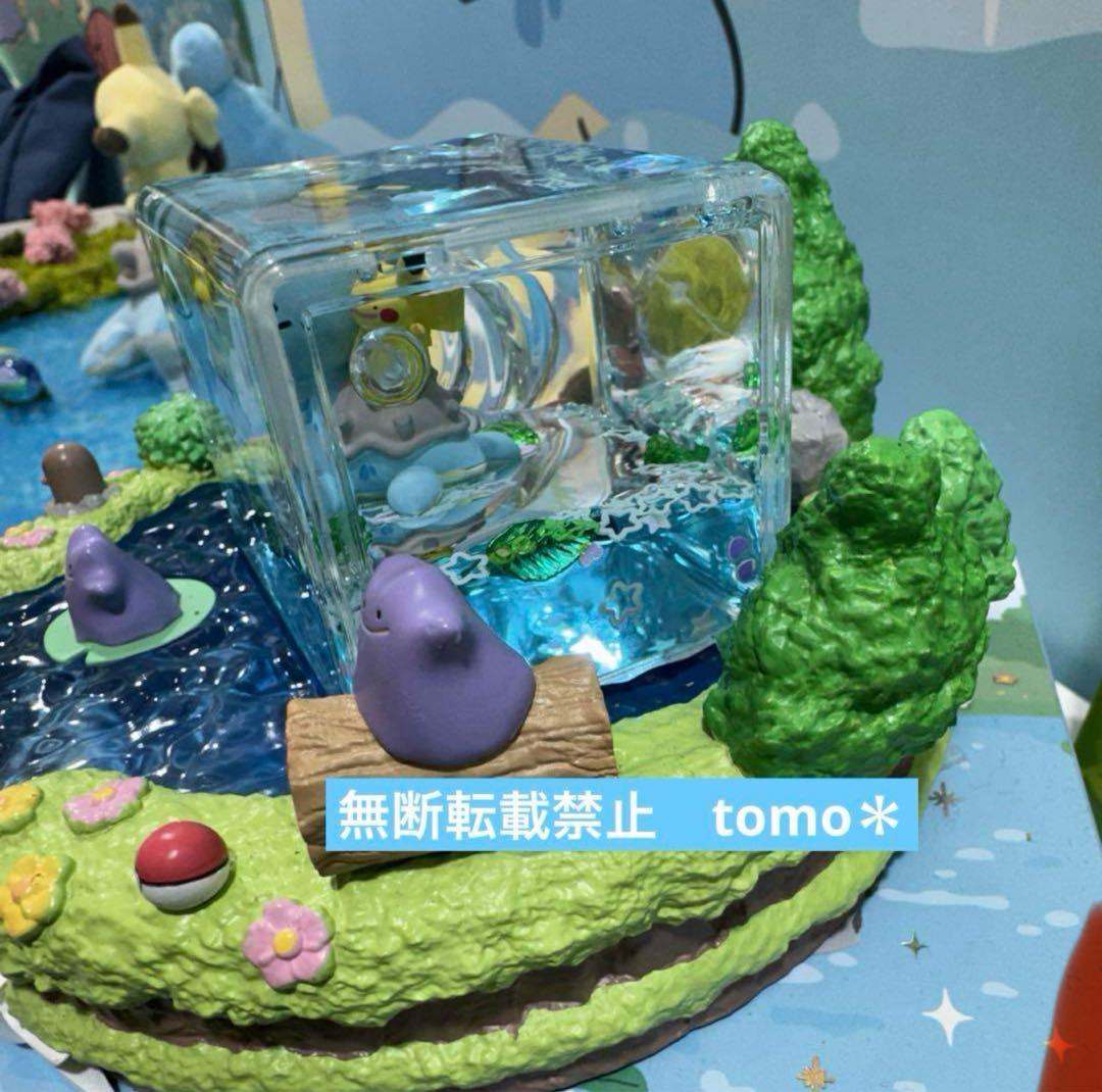 【希少】韓国　ポケモンタウン　メタモン　ウォーターボールジオラマ　pokemon