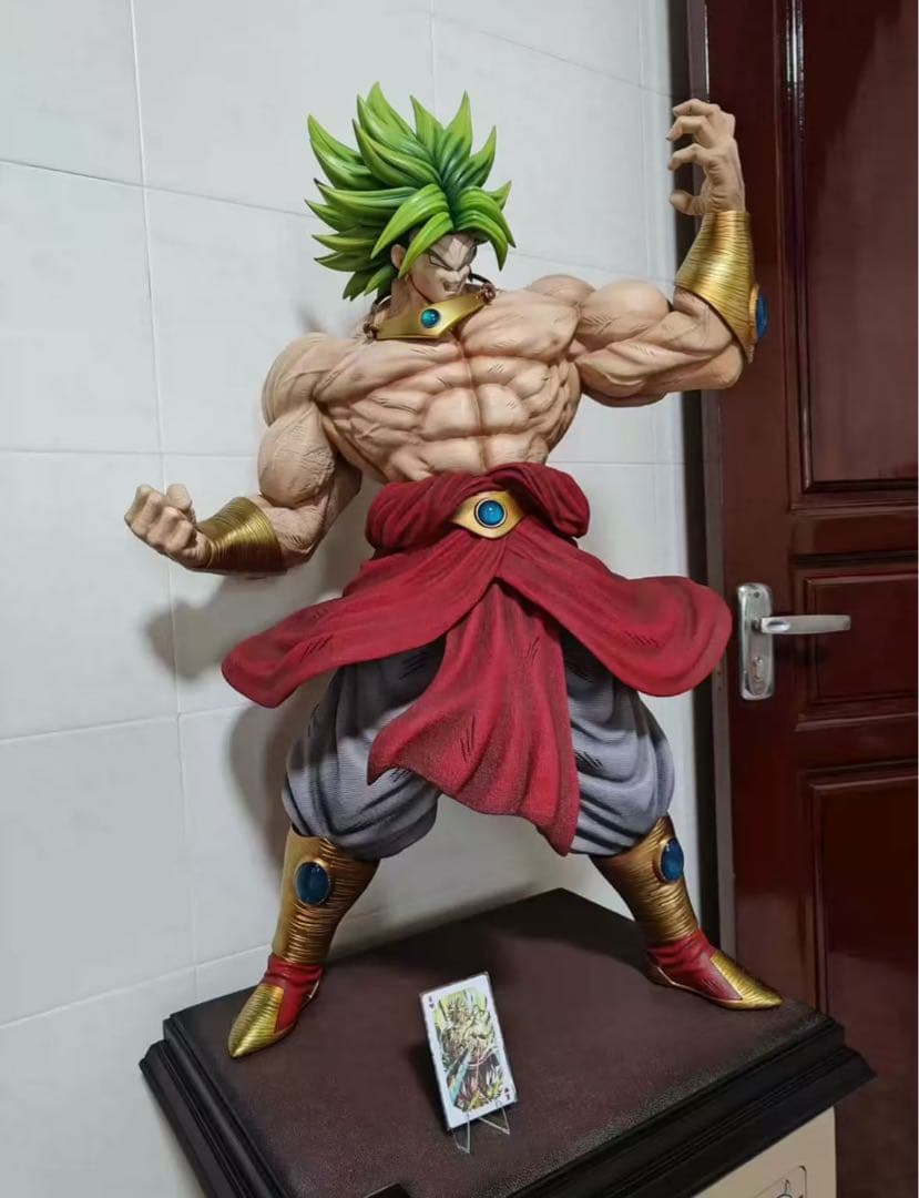 ドラゴンボール ブロリー ガレキ ガレージキット スタチュー X③⑧