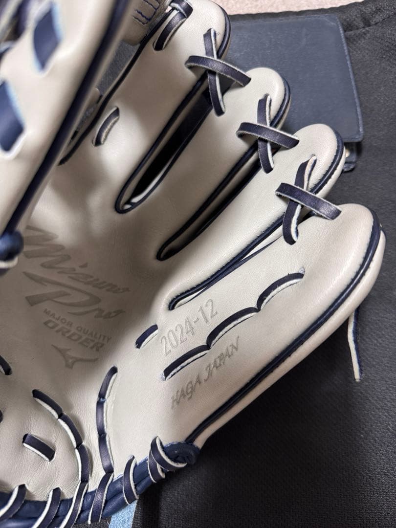 Mizuno Pro オーダー軟式グローブ 羽賀ジャパン　長岡モデル小ユニ仕様