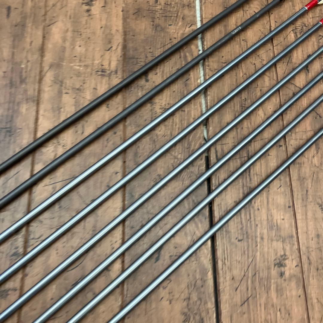 昭和レトロ 弓道具 矢 矢羽 武道具 101cm 104.5cm 8本セット